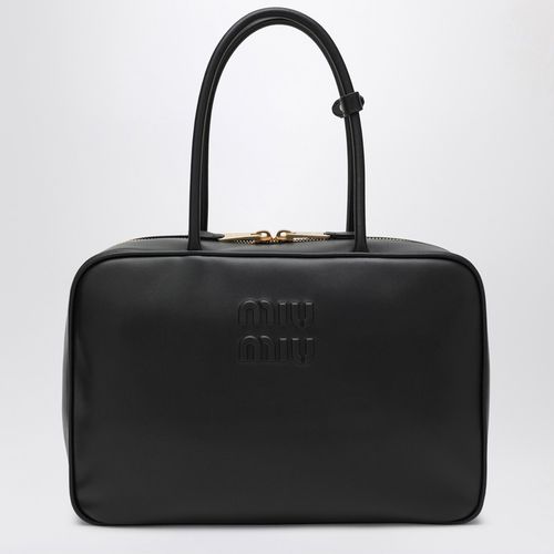 Beau-Tasche aus schwarzem Leder - Miu Miu - Modalova