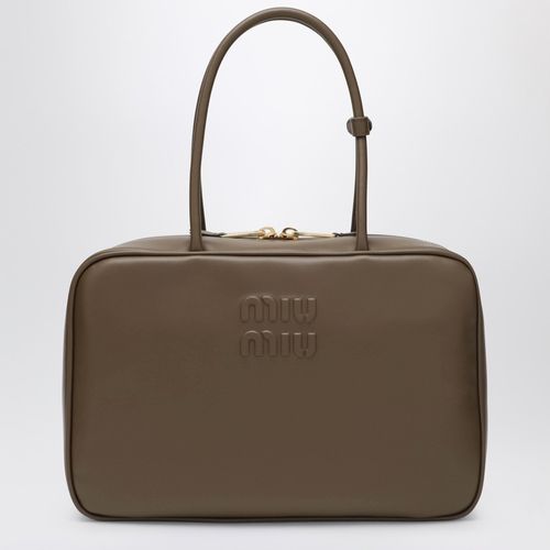 Borsa Beau Large color Tundra in pelle - Miu Miu - Modalova