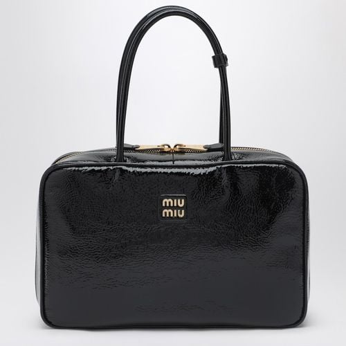 Beau bag in Naplak patent leather - Miu Miu - Modalova