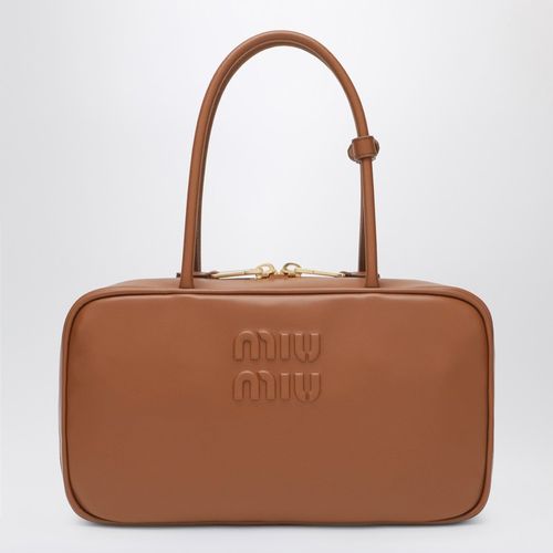 Beau Medium Tasche aus Leder in Cognac-Farbe - Miu Miu - Modalova