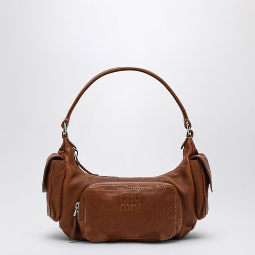 Borsa Pocket color caramello - Miu Miu - Modalova