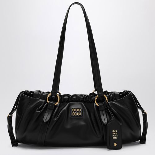 Borsa Joie nera in nappa - Miu Miu - Modalova