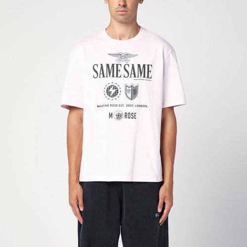 T-shirt rosa chiara in cotone - Martine Rose - Modalova