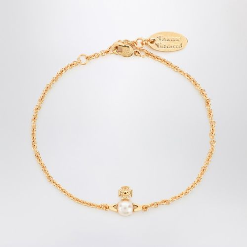 Gold Balbina bracelet with pearl - Vivienne Westwood - Modalova
