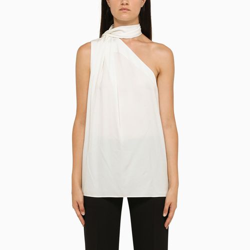 Cremefarbenes asymmetrisches Top aus Viskose - Stella McCartney - Modalova