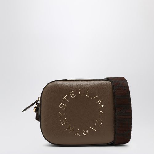 Borsa Mini Stella Logo marrone - Stella McCartney - Modalova