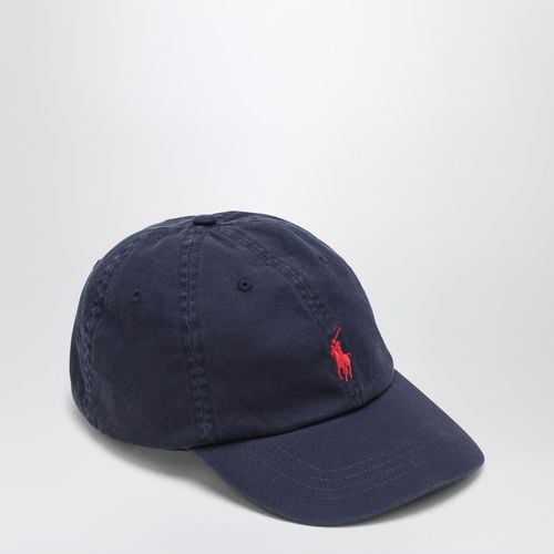 Marineblaue Baseballkappe mit Logo - Polo Ralph Lauren - Modalova