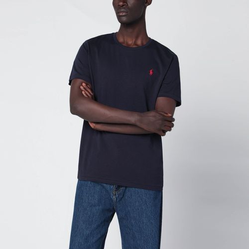 T-shirt blu in cotone Custom Slim-Fit - Polo Ralph Lauren - Modalova