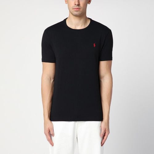 Schwarzes Baumwoll-T-Shirt - Polo Ralph Lauren - Modalova