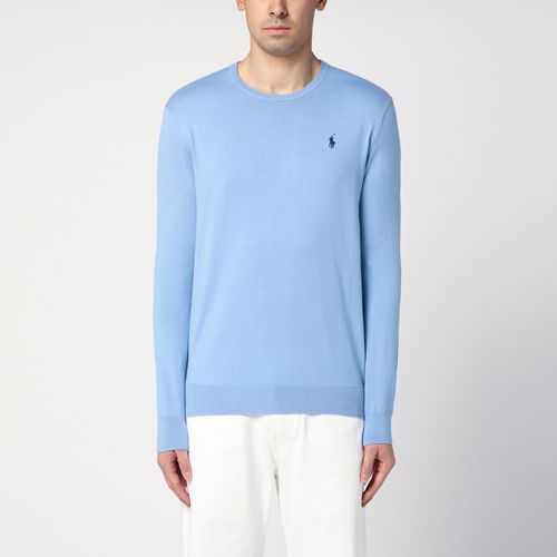 Light blue cotton jumper - Polo Ralph Lauren - Modalova