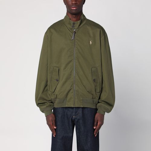 Olive green cotton bomber jacket - Polo Ralph Lauren - Modalova