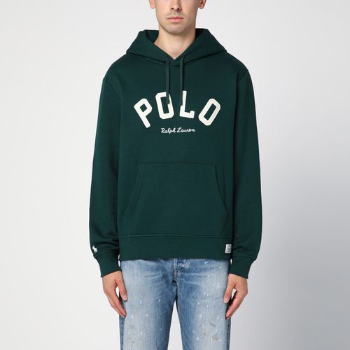 Felpa con cappuccio RL verde scura - Polo Ralph Lauren - Modalova