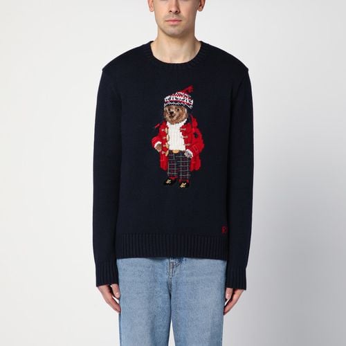 Blue Navy Polo Bear jumper - Polo Ralph Lauren - Modalova