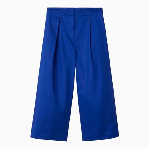 Elektrisch blaue Baumwollhose - Burberry - Modalova