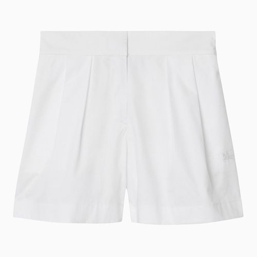 Short bianco in cotone - Burberry - Modalova