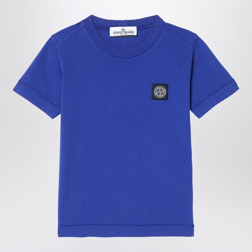 Kurzärmeliges T-Shirt electric blue - Stone Island - Modalova