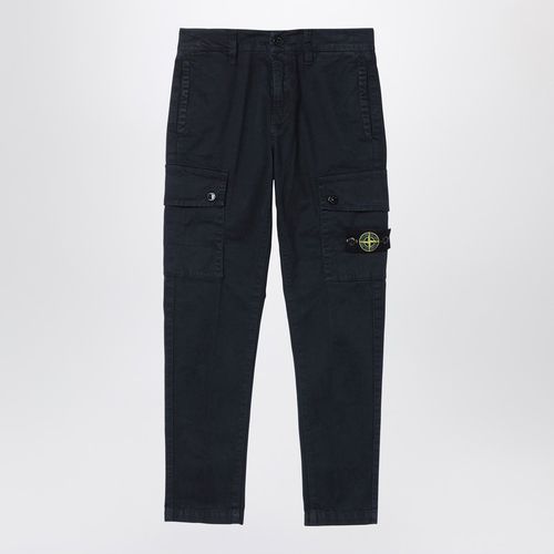 Marineblaue Cargohose - Stone Island - Modalova