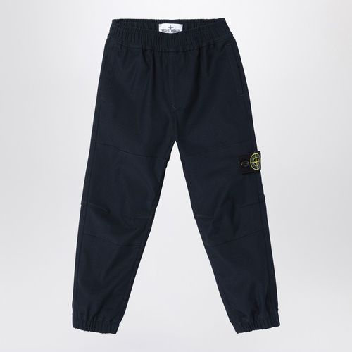 Pantalone blu navy in misto cotone - Stone Island - Modalova