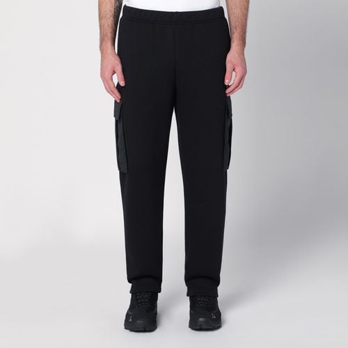 Black neoprene jogging trousers - Moncler - Modalova