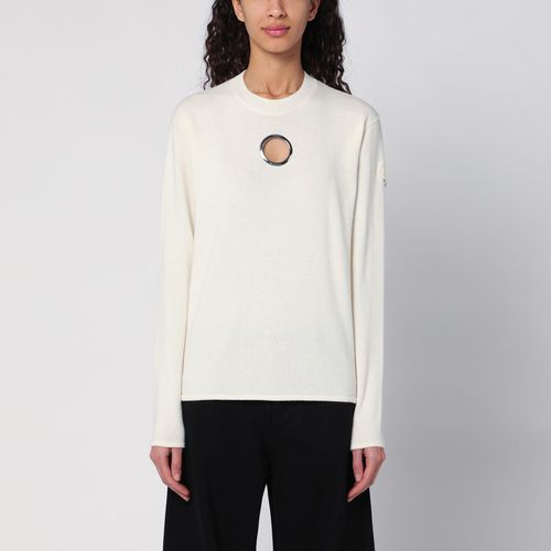 Beige wool and cashmere jumper - Moncler X Willow Smith - Modalova