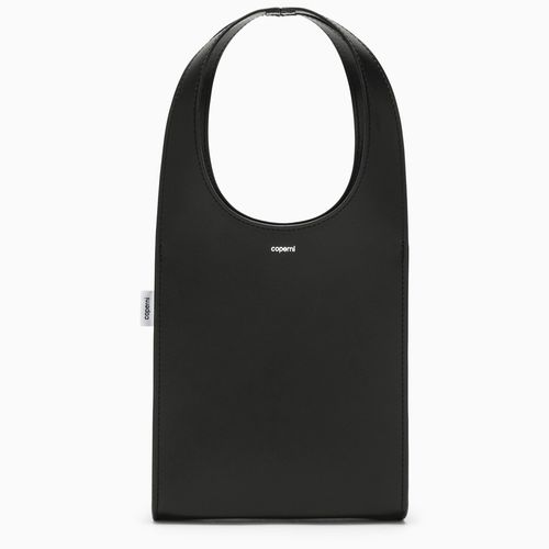 Micro Swipe Tote Bag nera in pelle - COPERNI - Modalova