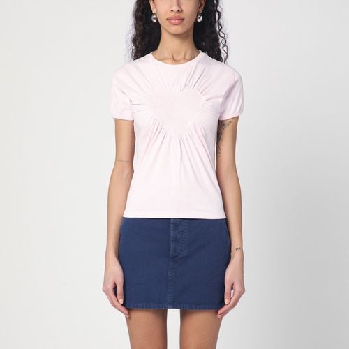 Pink T-shirt with heart - COPERNI - Modalova