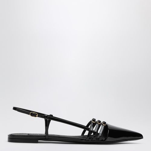 Black patent low slingback - Dolce&Gabbana - Modalova