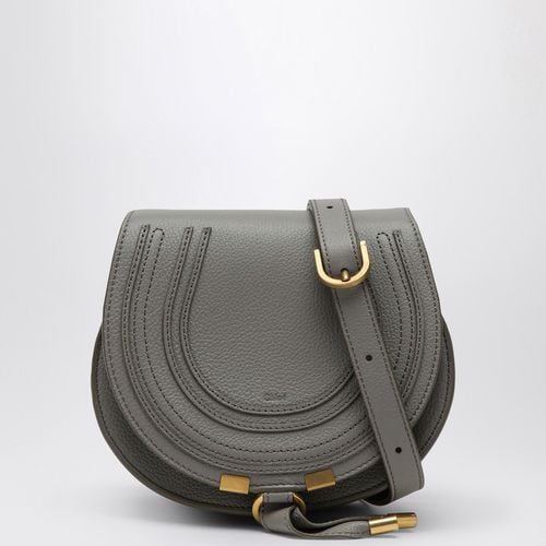 Borsa saddle piccola Marcie grigia - Chloé - Modalova