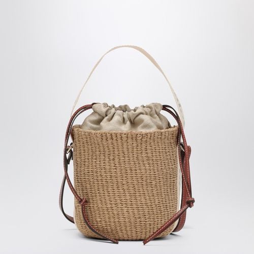 Small Woody raffia bucket bag - Chloé - Modalova