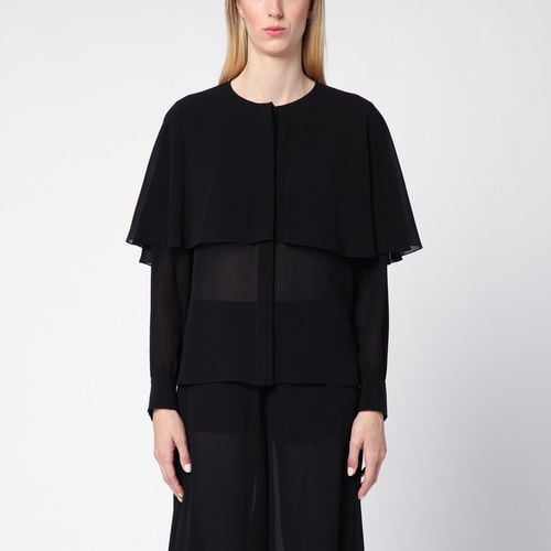 Bluse mit schwarzem Umhang aus Seide - Chloé - Modalova