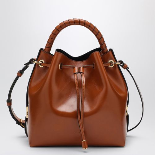 Marcie bucket bag in Clay-coloured leather - Chloé - Modalova