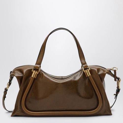 Paraty 24 bag in shiny bronze- leather - Chloé - Modalova