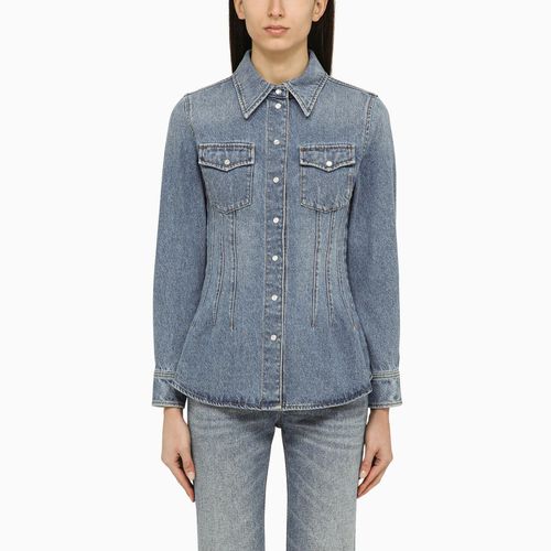 Camicia Foggy blue in denim - Chloé - Modalova