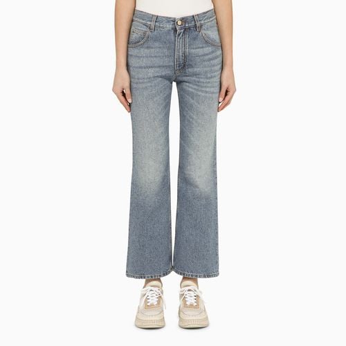 Cropped Jeans aus Denim mit ausgewaschener Optik - Chloé - Modalova