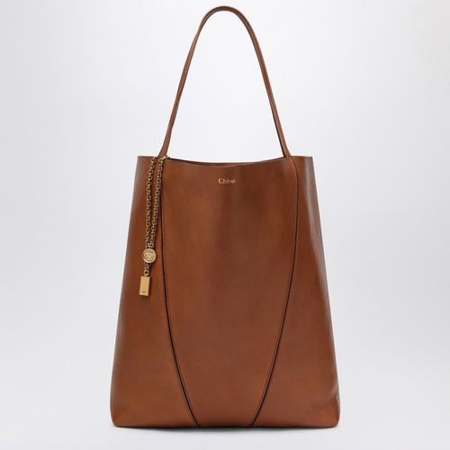 Chloé Spin brown large Tote Bag - Chloé - Modalova