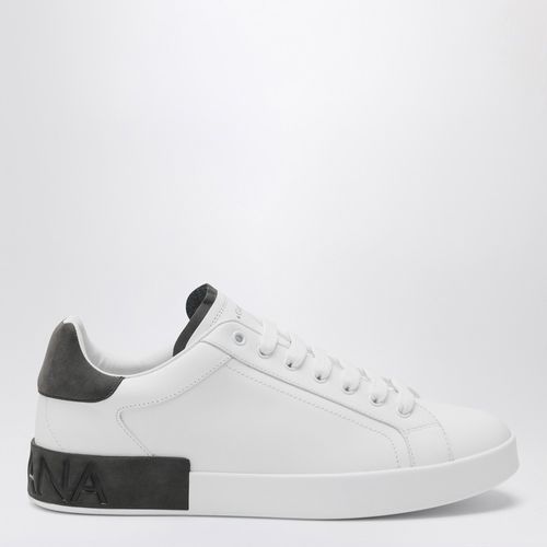 Sneakers Portofino /schwarz aus Leder - Dolce&Gabbana - Modalova