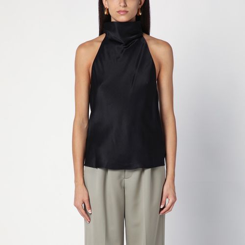 Black silk top - ANINE BING - Modalova