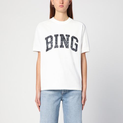 Ivory Jaylin Tee Bing T-shirt - ANINE BING - Modalova