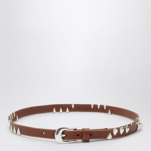 Hazelnut leather belt with claws - Our Legacy - Modalova