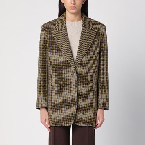 Houndstooth wool blend jacket - Max Mara - Modalova