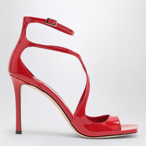 Azia 95 red patent leather sandal - Jimmy Choo - Modalova