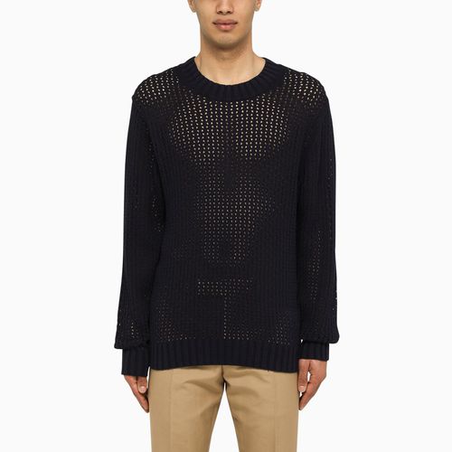 Black perforated jersey - Ballantyne - Modalova