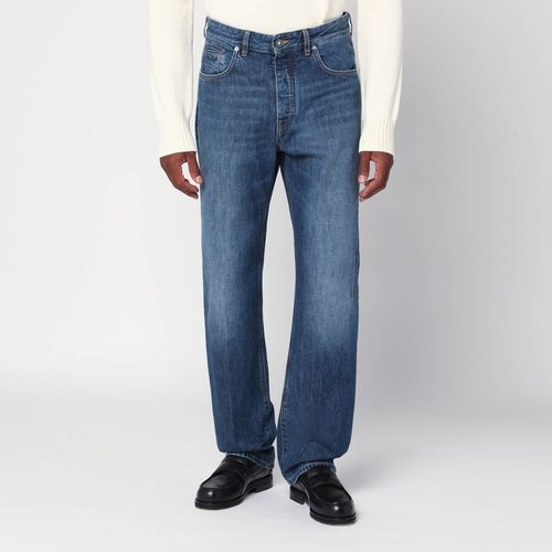 Gerade Jeans dunkelblau mit Washed-Effekt - Givenchy - Modalova
