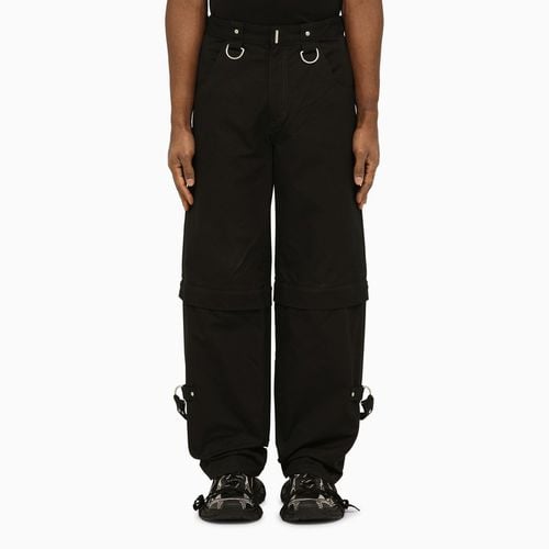 Schwarze Hose mit abnehmbarem Bein - Givenchy - Modalova