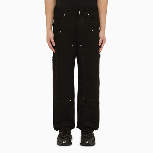 Black cotton carpenter jeans - Givenchy - Modalova