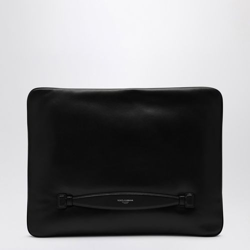 Borsa a mano in nappa nera - Dolce&Gabbana - Modalova