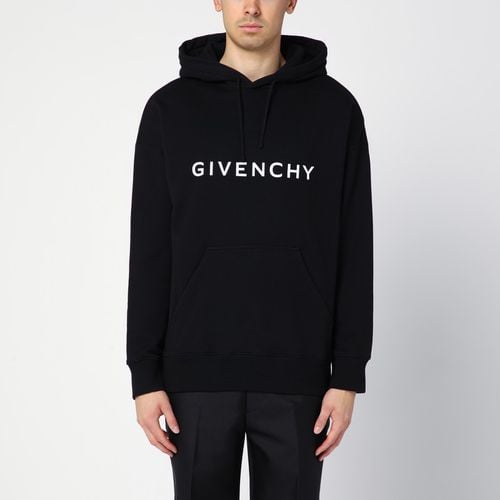 Schwarzer Hoodie Archetype aus Baumwolle mit Logo - Givenchy - Modalova