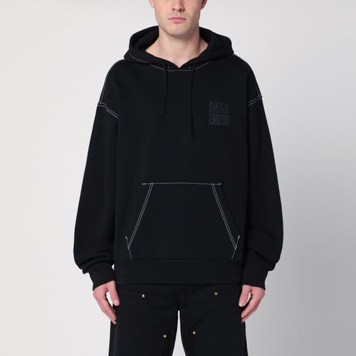 Schwarzer Hoodie 4G aus Baumwolle - Givenchy - Modalova