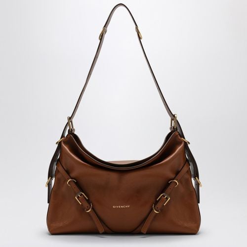 Medium Voyou bag in brown leather - Givenchy - Modalova