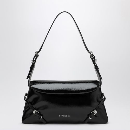 Borsa P'tit Voyou piccola in pelle verniciata nera - Givenchy - Modalova